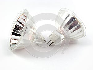 Halogen light bulbs photo