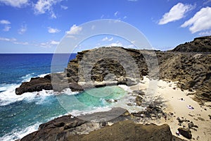 Halona Blow Hole Beach