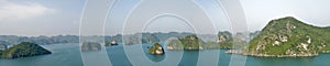 Halong Bay panorama