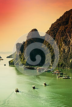 Halong Bay, Vietnam photo