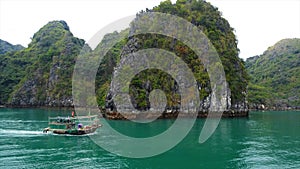 Halong Bay, Vietnam. Most popular place in Vietnam.