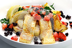 Haloumi Salad