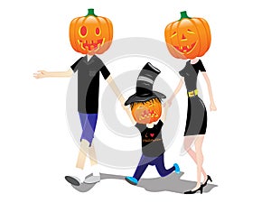 Haloween family costumes