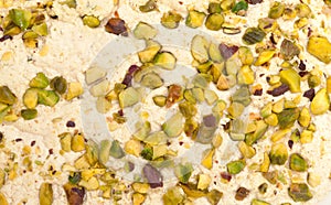 Halva with pistachios