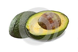 Halved avocado photo