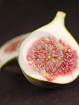 Halved Fresh Fig photo