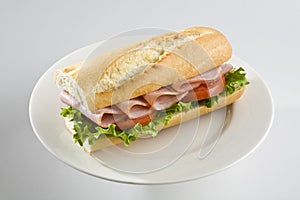 Ham baguette