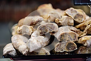 Ham bones for making broth at home