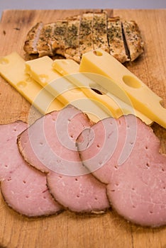 Ham and cheese breakfast