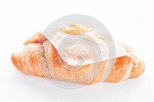 Ham cheese croissant