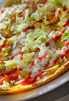 Ham and Cheese Omelette