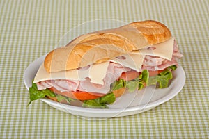 Ham and Cheese Sandwich