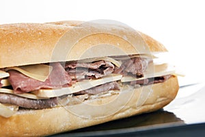 Ham cheese sandwich