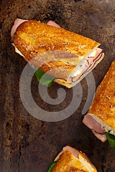 Ham and Cheese Sandwich