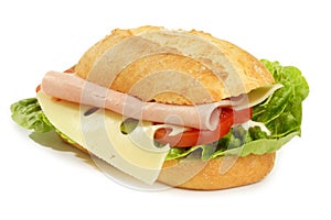 Ham cheese sandwich