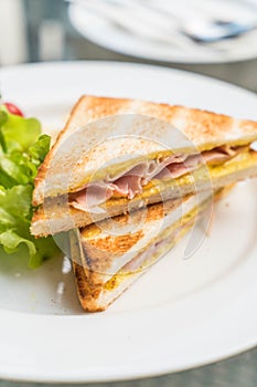 ham cheese sandwich