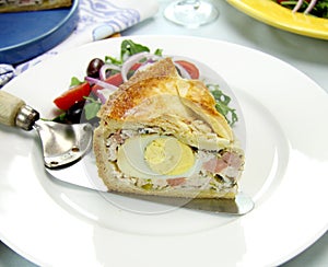 Ham And Egg Pie