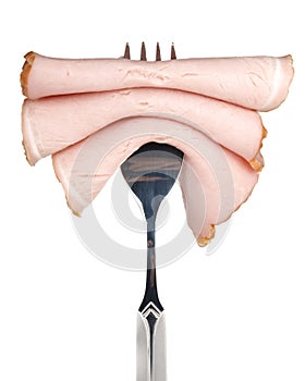 Prosciutto sul forchetta 