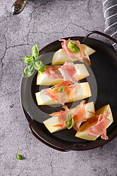 Ham prosciutto melone