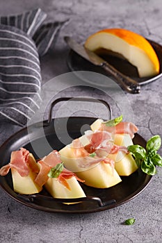 Ham prosciutto melone