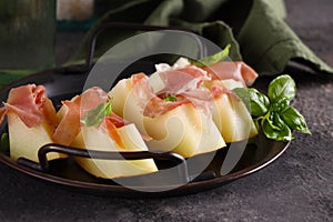 Ham prosciutto melone