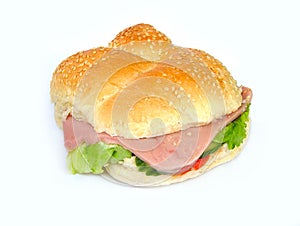 Ham salad roll