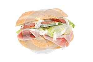 Ham salad roll