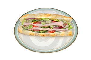 Ham salad roll