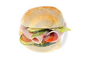 Ham salad roll