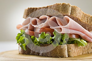 Ham sandwich photo
