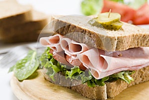 Ham sandwich