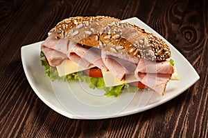 Ham sandwich