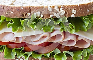 Ham sandwich photo