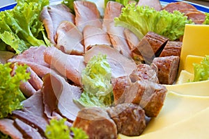 Ham, Sausage and Cheese