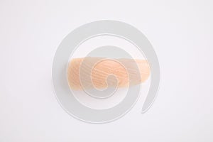 Hamachi sushi , Japanese food yellowtail sushi isolated in white background