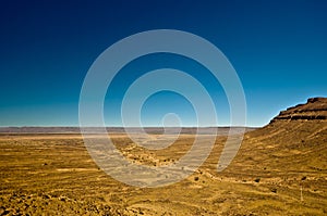 Hamada desert in Morocco