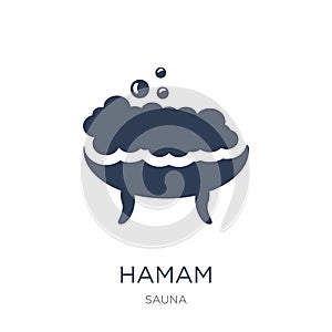 Hamam icon. Trendy flat vector Hamam icon on white background fr