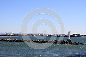 Hamanako lake in Hamamatsu, Shizuoka