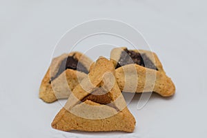 Hamantaschen. ozen haman. Jewish food for Purim.