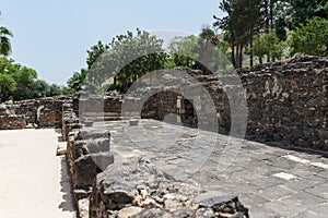 Hamat Tiberias National Park near Sea of Galilee