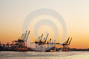 Hamburg Cargo port