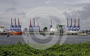 Hamburg Container Port