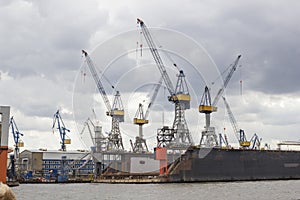 Hamburg docks