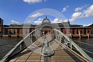 Hamburg, Germany, old fish auction hall