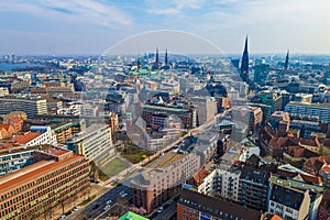 Hamburg skyline, Germany