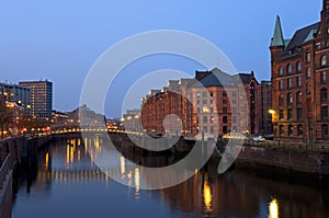 Hamburg speicherstadt