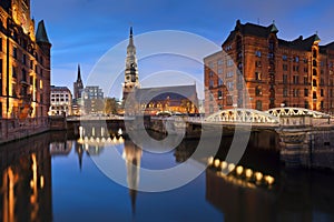 Hamburg- Speicherstadt.