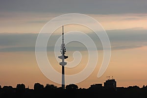 Hamburg TV tower.