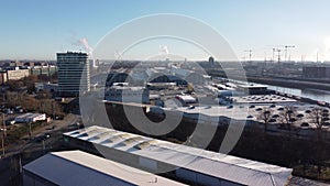 Hamburg Wholesale Market from above - called Grossmarkt