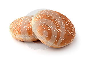 The hamburger buns photo